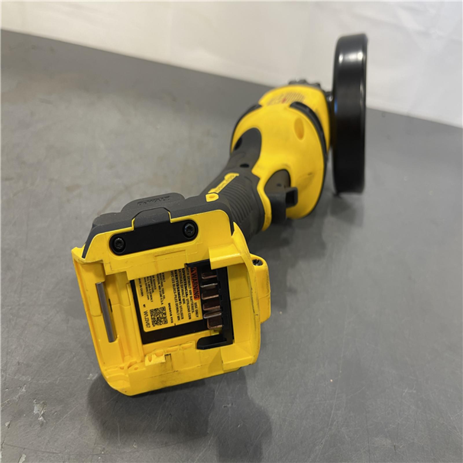 AS-IS - DEWALT FLEXVOLT 60V MAX Cordless Brushless 4.5 in. to 6 in. Small Angle Grinder with Kickback Brake