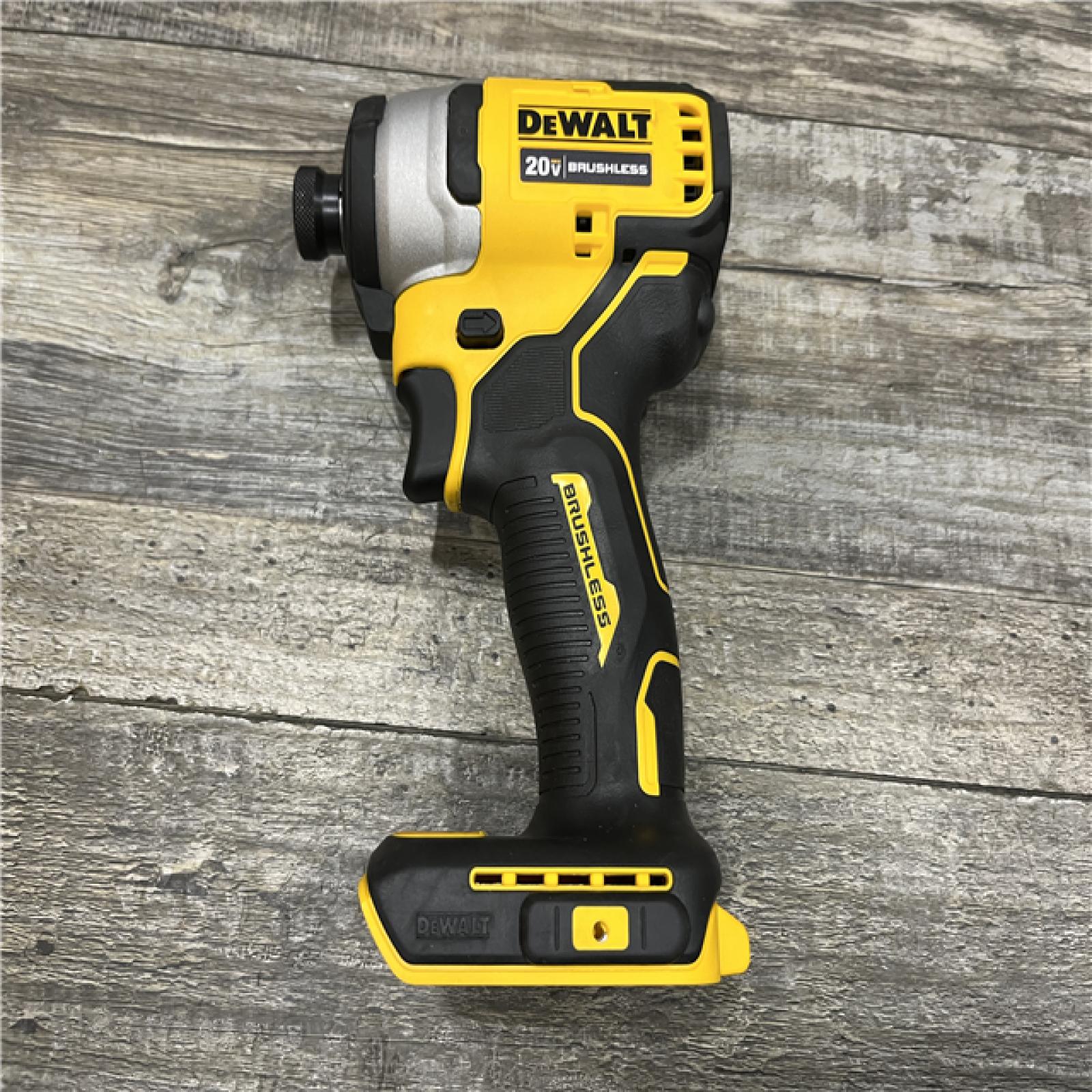 AS-IS DEWALT Atomic 20V Max Lithium-Ion Brushless Cordless Compact 1/4 in. Impact Driver Kit