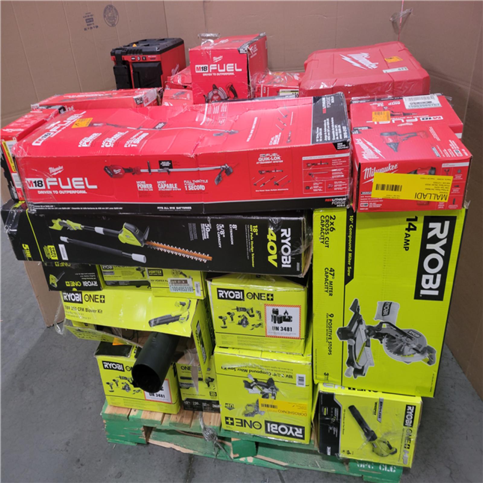 CALIFORNIA AS-IS TOOL PALLET