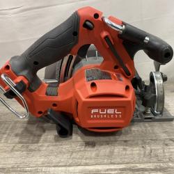 AS-IS Milwaukee FUEL 18V Lithium-Ion Brushless Cordless 6-1/2 in. Circular Saw (Tool-Only)
