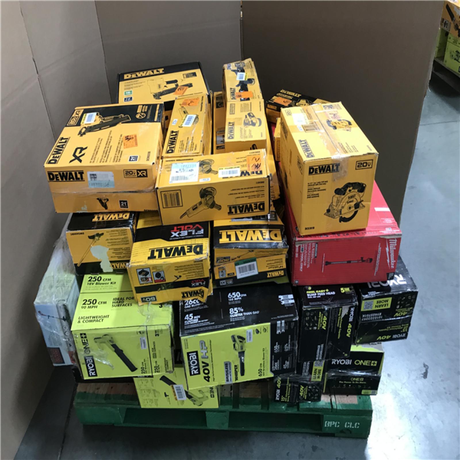 CALIFORNIA AS-IS TOOL PALLET