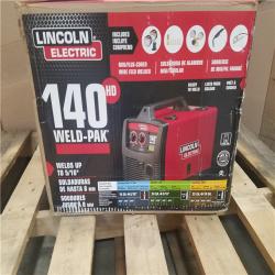 CALIFORNIA AS-IS LINCOLN ELECTRIC 140 WELD PAK