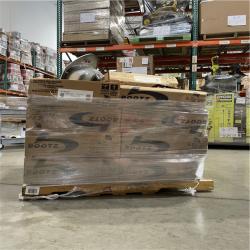 DALLAS LOCATION- BOOTZ Laurel Round Drop-In Bathroom Sink in White PALLET (18 UNITS)