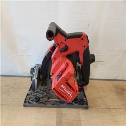 AS-IS- Milwaukee  FUEL 18V Lithium-Ion Cordless Brushless 6-1/2 in. Plunge Cut Track Saw (Tool-Only)