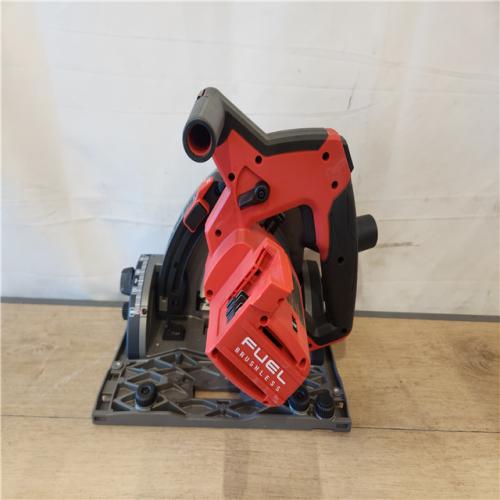 AS-IS- Milwaukee  FUEL 18V Lithium-Ion Cordless Brushless 6-1/2 in. Plunge Cut Track Saw (Tool-Only)