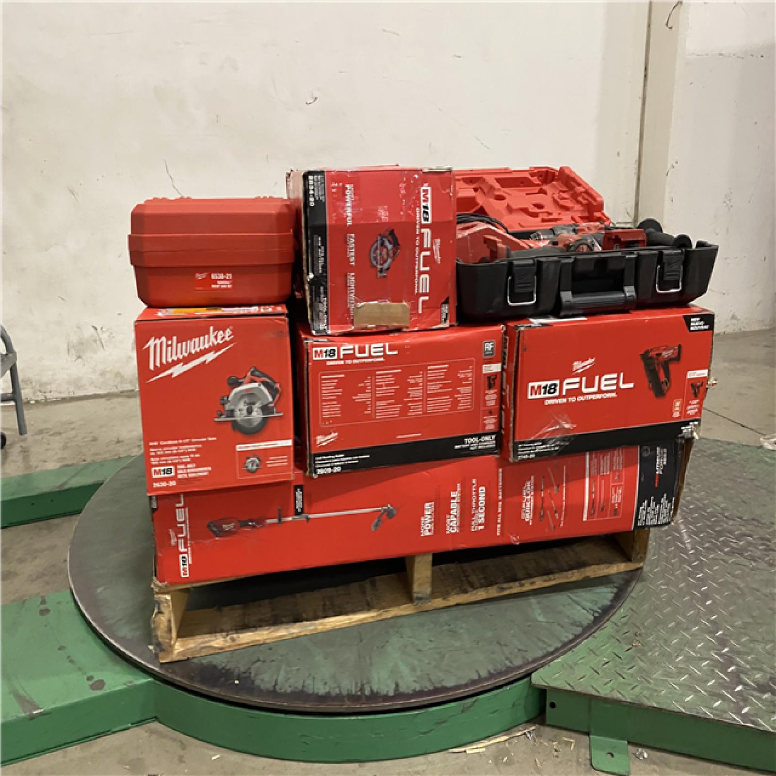 Dallas Location - As-Is MILWAUKEE Tool Pallet