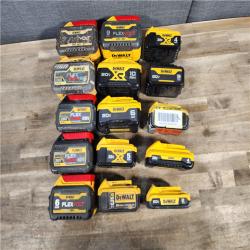 HOUSTON LOCATION - AS-IS DEWALT BATTERY PACK QTY - 15
