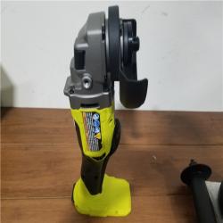 CALIFORNIA AS-IS RYOBI ONE+HP 18V BRUSHLESS 4-1/2 ANGLE GRINDER/CUT-OFF (TOOL ONLY)