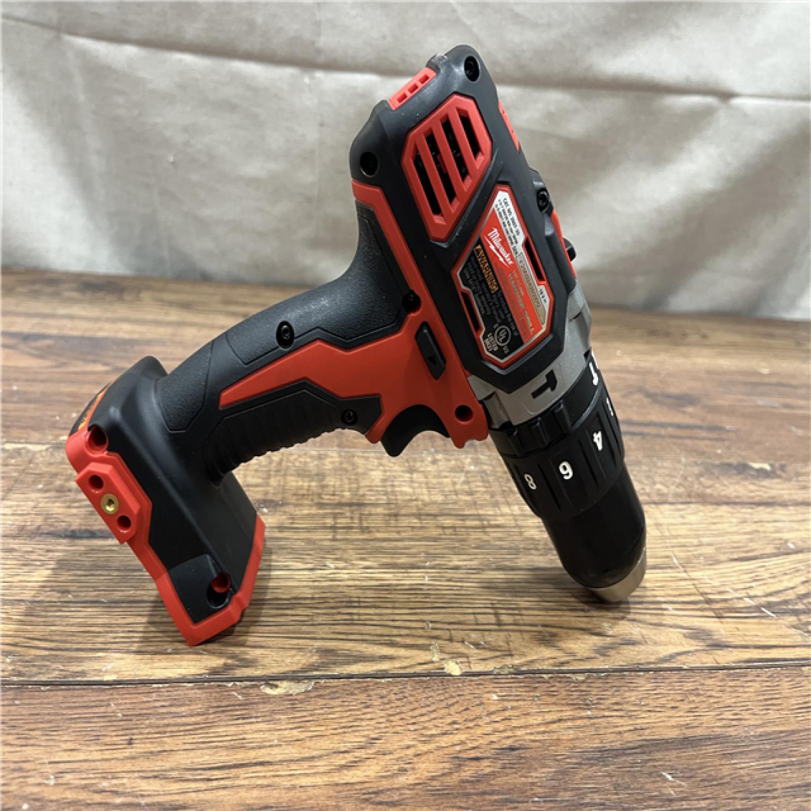 AS-IS MILWAUKEE M18 18V Lithium-Ion Cordless Combo Tool Kit with Two 3.0Ah Batteries, 1-Charger, 1-Tool Bag (4-Tool)