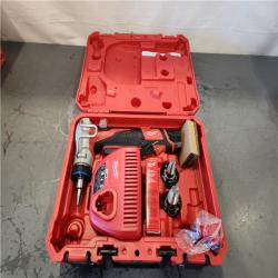 AS-IS- M12 12-Volt Lithium-Ion Cordless PEX Expansion Tool Kit with (2) 1.5 Ah Batteries  (3) Expansion Heads and Hard Case