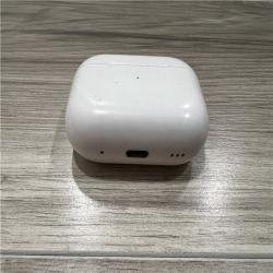 AS-IS Apple AirPods Pro (2nd Generation) with the USB-C MagSafe Charging Case