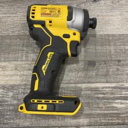 AS-IS DEWALT Atomic 20V Max Lithium-Ion Brushless Cordless Compact 1/4 in. Impact Driver Kit