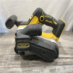 AS-IS DEWALT 20V MAX* XR Brushless Cordless Belt Sander (Tool-Only)