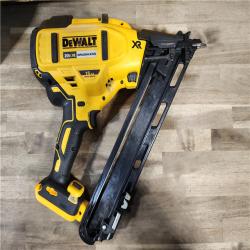 HOUSTON LOCATION - AS-IS DEWALT 20V MAX XR 15 Ga. Cordless 34 Deg Nailer 20 V