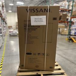 DALLAS LOCATION - AS-IS Vissani 24 in. 11 cu. ft. Convertible Auto Defrost Garage Ready Upright Freezer/Refrigerator in Stainless Steel  Energy Star