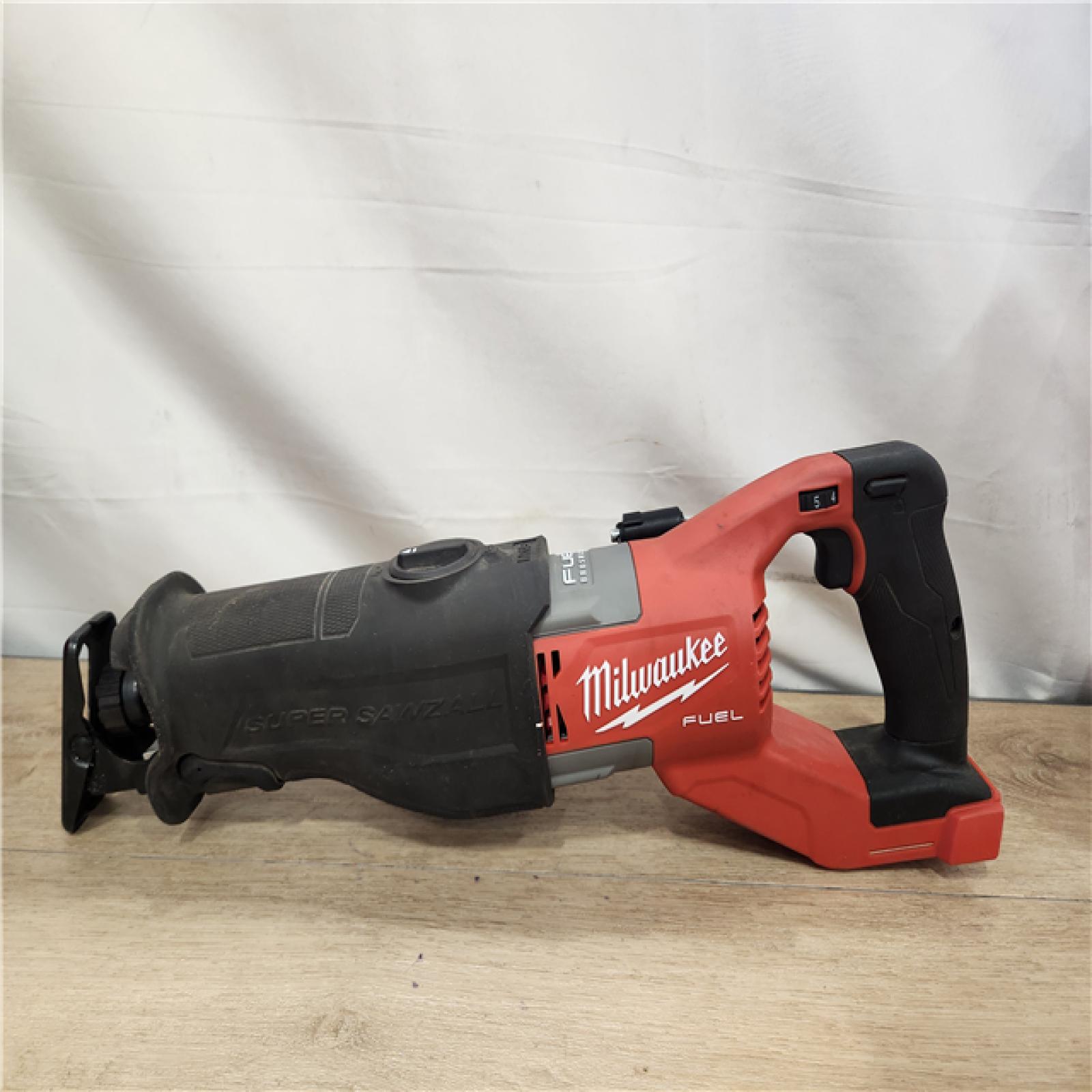 AS-IS- Milwaukee M18 Fuel 18V Brushless Super Sawzall Reciprocating Saw (Bare Tool)