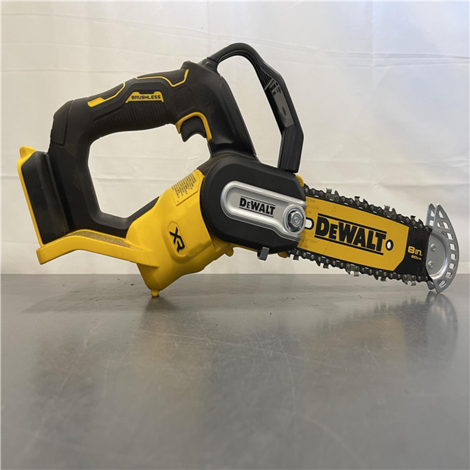 AS-IS - 20V MAX 8 in. Brushless Cordless Battery Powered Pruning Chainsaw (Tool Only)