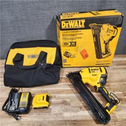 HOUSTON LOCATION - AS-IS DEWALT 20V MAX XR Lithium-Ion Cordless 2-1/2 in. 15-Gauge Finish Nailer Kit