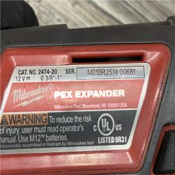 AS-IS Milwaukee Cordless PEX Expansion Tool Kit