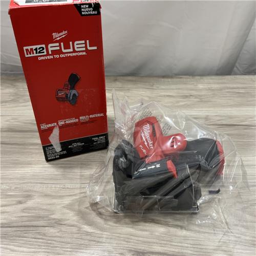 AS-IS Milwaukee  FUEL 12V Lithium-Ion Brushless Cordless 3 in. Cut Off Saw (Tool-Only)