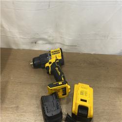 AS-IS DEWALT ATOMIC 20V Lithium-Ion Cordless 1/2 in. Hammer Drill Kit