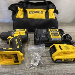 AS-IS DEWALT Atomic 20V Lithium-Ion Cordless Compact 1/2 in. Drill/Driver Kit