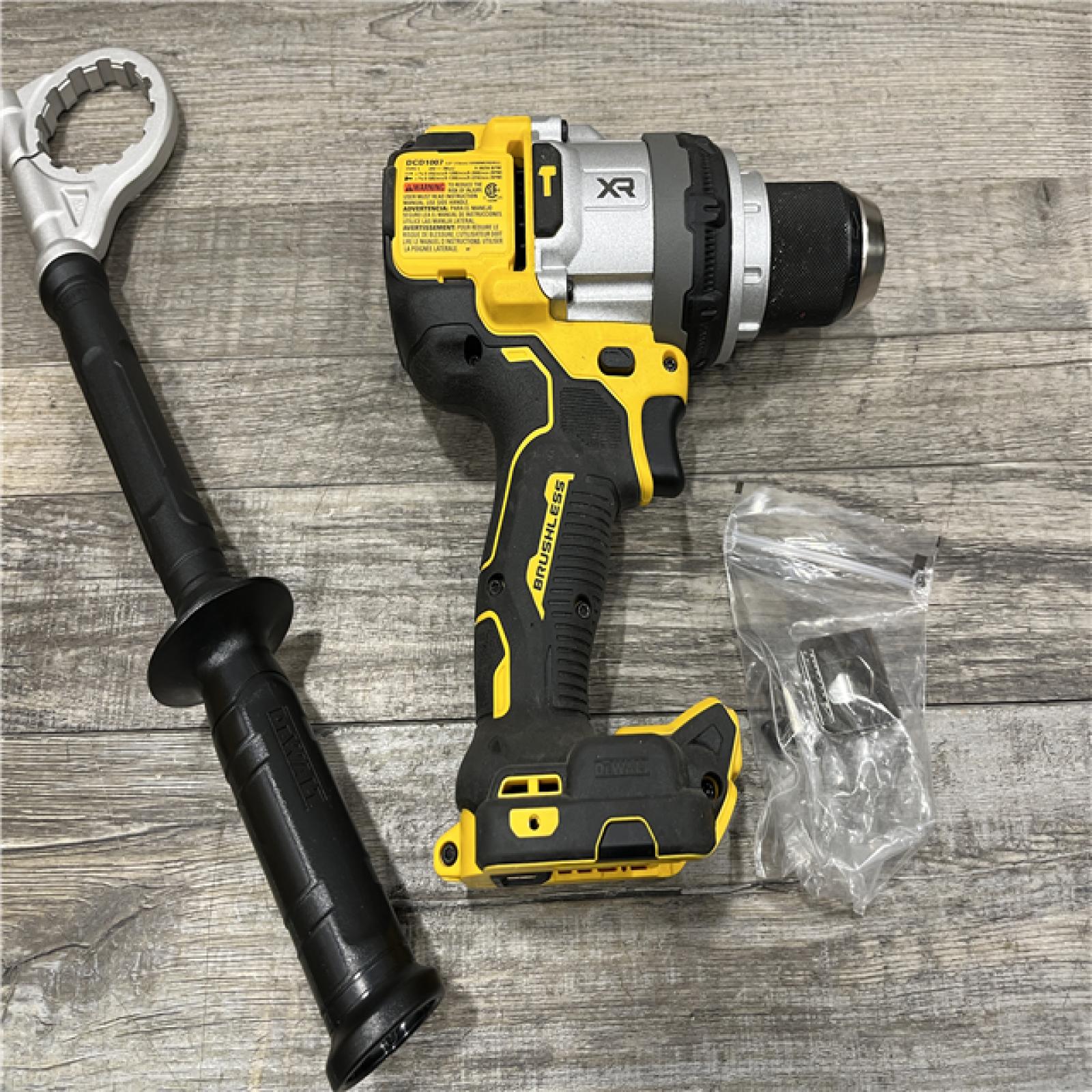 AS-IS DEWALT 20V MAX Brushless Cordless 1/2 3-Speed Hammer Drill (Tool-Only)