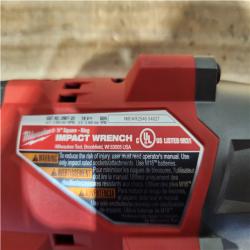 Houston Location AS-IS Milwaukee FUEL 18V Lithium-Ion Brushless Cordless 1/2 in. Impact Wrench with Friction Ring (Tool-Only)