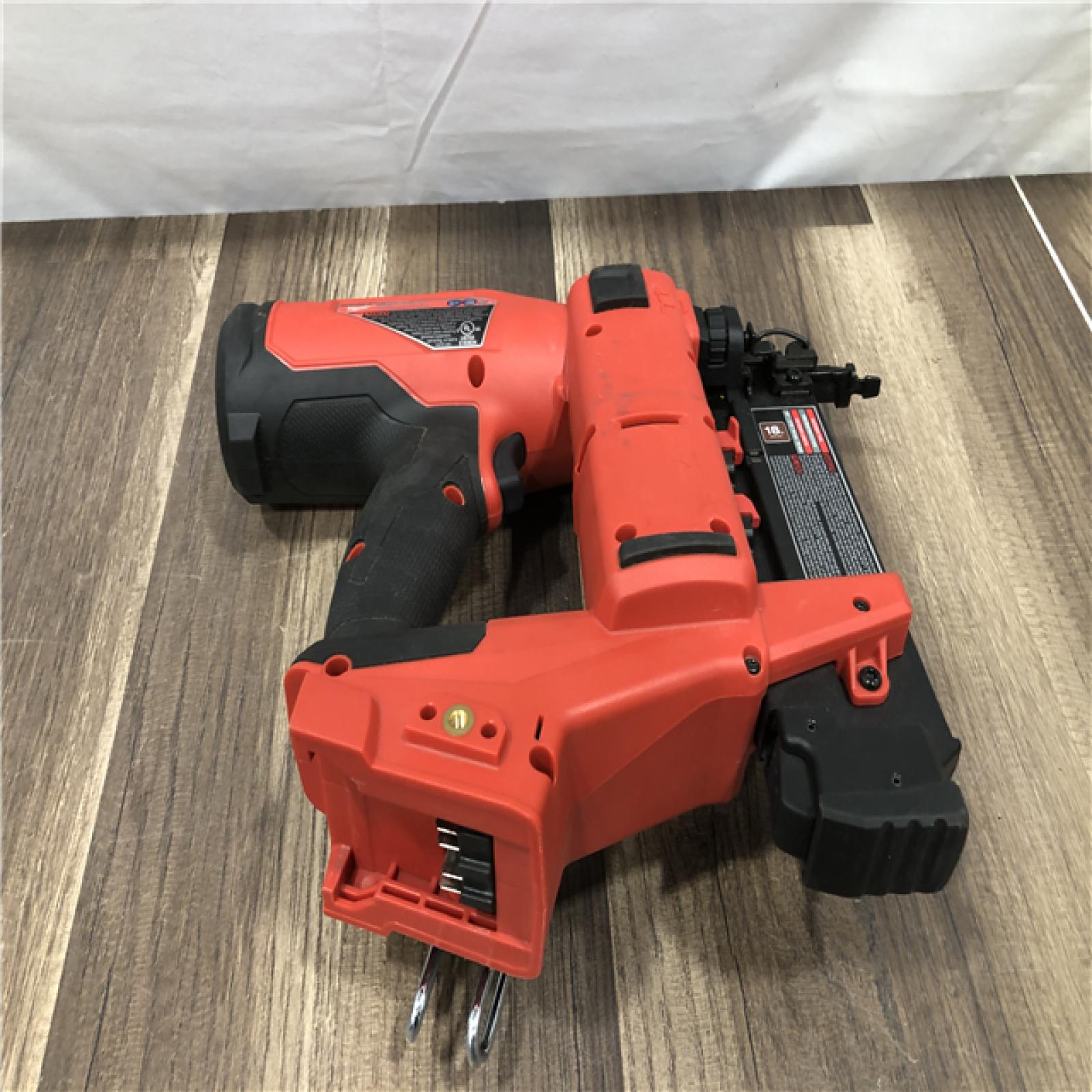 AS-IS Milwaukee FUEL 18-Volt Lithium-Ion Brushless Cordless Gen II 18-Gauge Brad Nailer (Tool-Only)