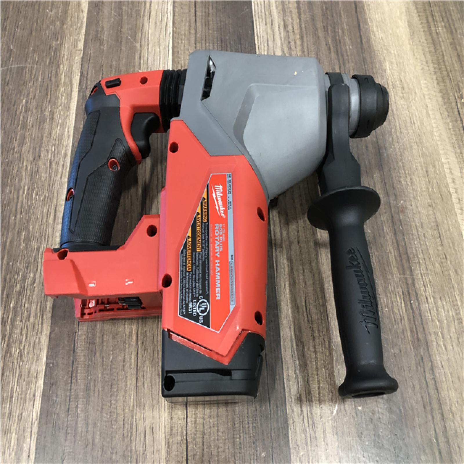 AS-IS Milwaukee FUEL 18V Lithium-Ion Brushless Cordless 1 in. SDS-Plus Rotary Hammer (Tool-Only)