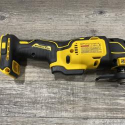 AS-IS DEWALT ATOMIC 20V MAX Cordless Brushless Oscillating Multi Tool Kit
