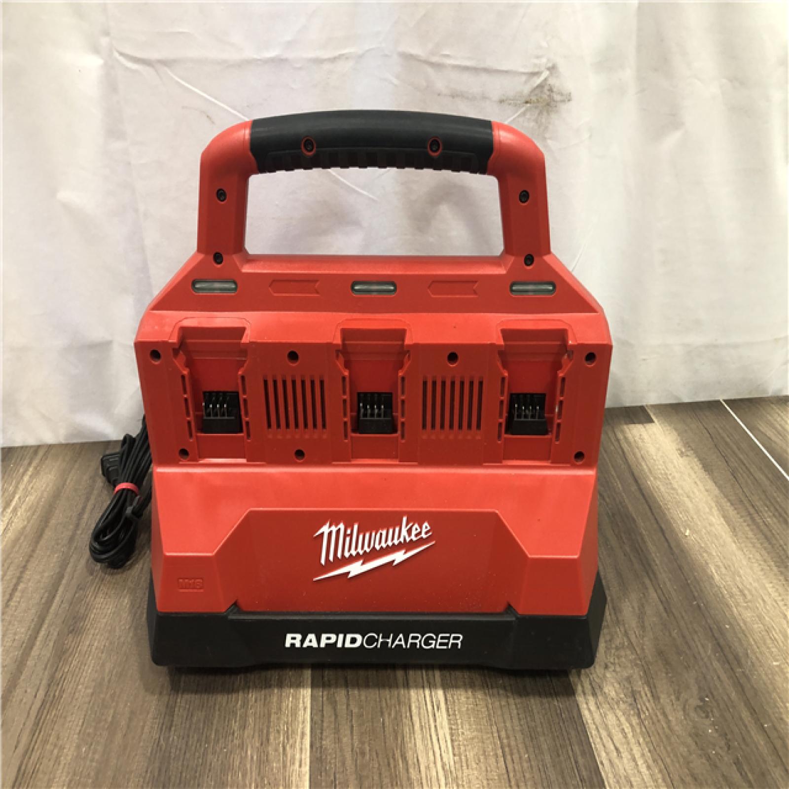 AS-IS Milwaukee 18V Lithium-Ion PACKOUT 6-Port Rapid Charger