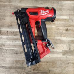 HOUSTON LOCATION - AS-IS (APPEARS LIKE NEW) Milwaukee 2841-20 18V Cordless Gen II 16 Gauge Angled Finish Nailer (Tool Only)