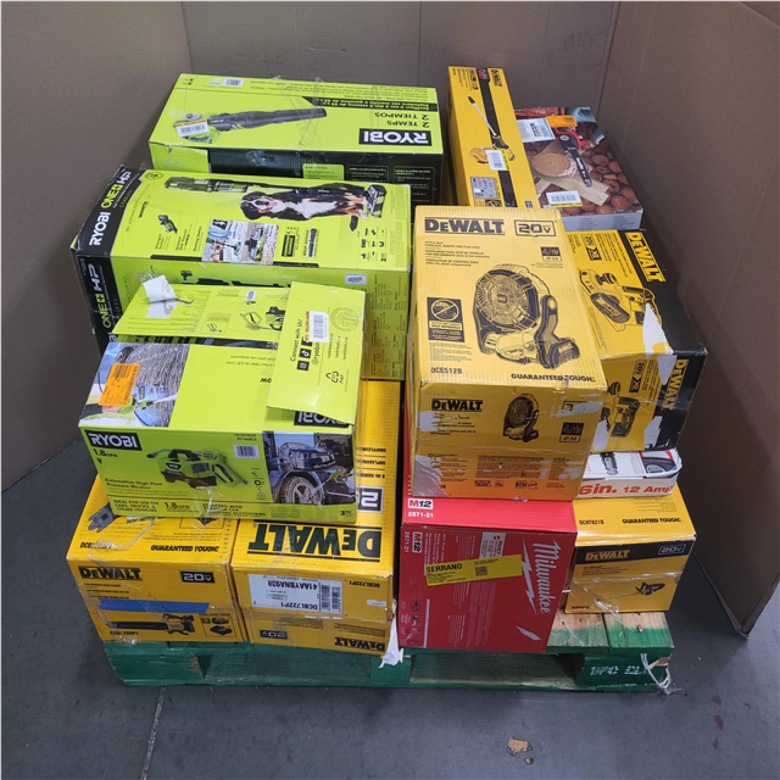 CALIFORNIA AS-IS TOOL PALLET