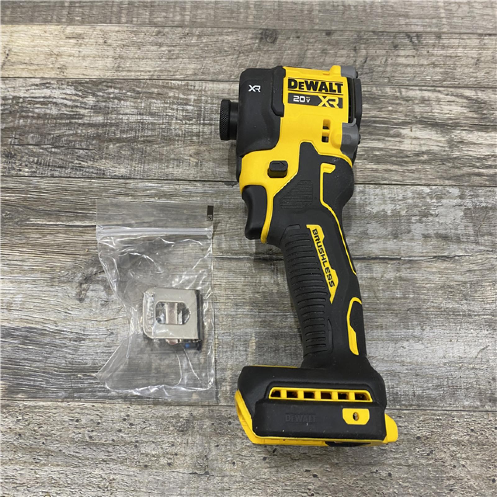AS-IS DEWALT 20V MAX* XR Brushless Cordless 1/4 Quiet Hydraulic Impact Driver (Tool-Only)