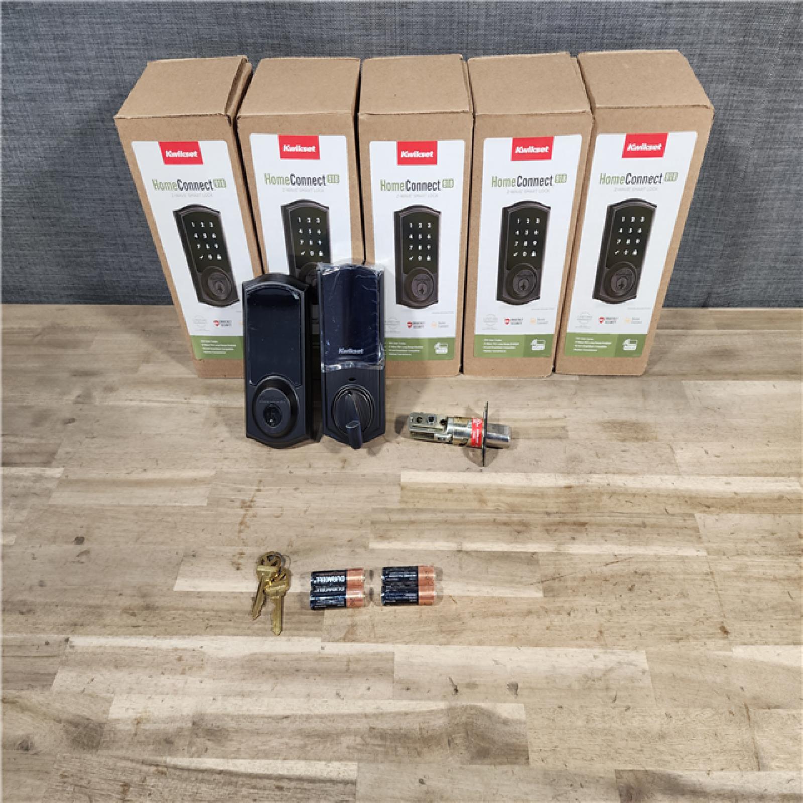 HOUSTON LOCATION - AS-IS KWIKSET HOMECONNECT 918 Z-WAVE SMART LOCK (QTY - 6)