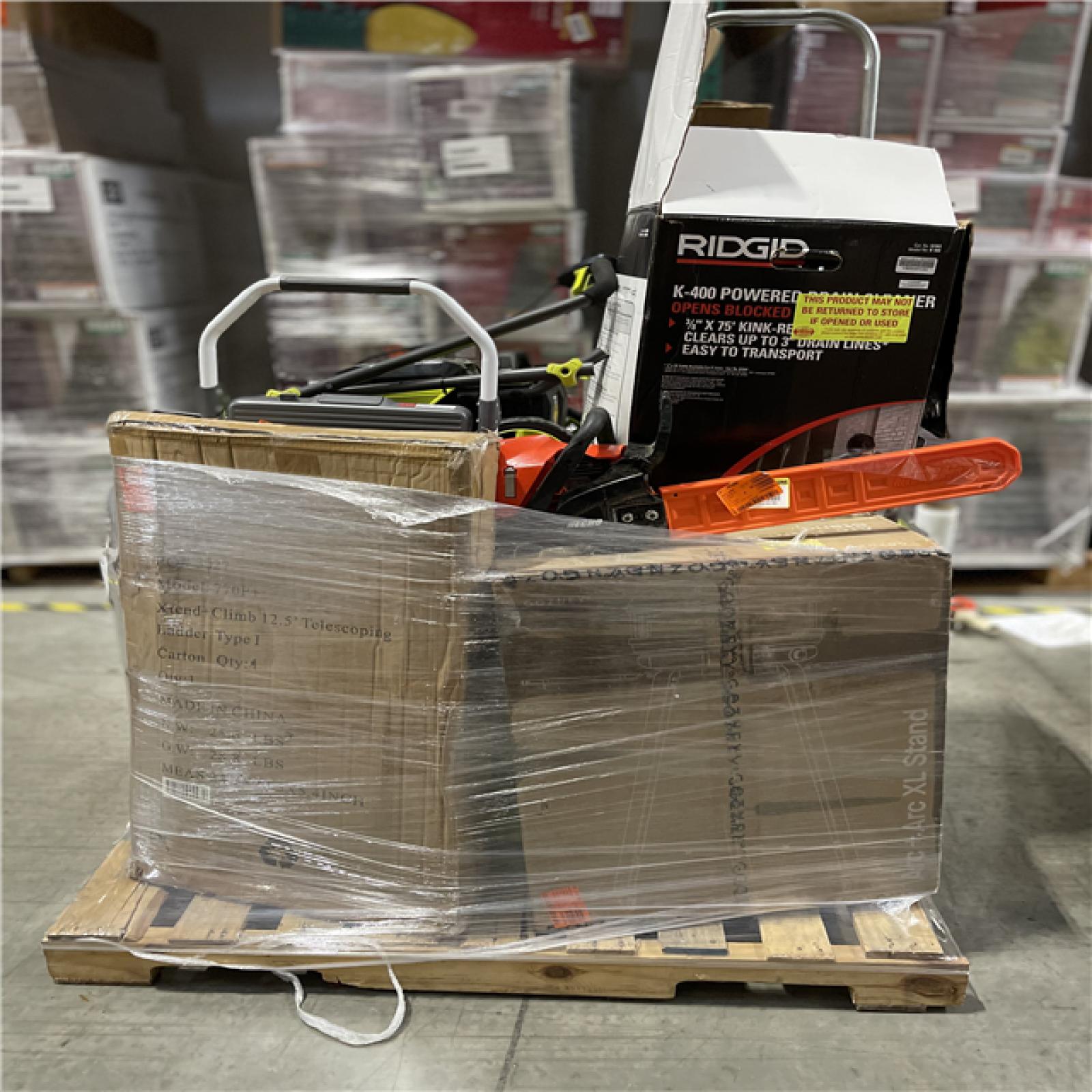 DALLAS LOCATION - AS-IS MONSTER TURBO PALLET