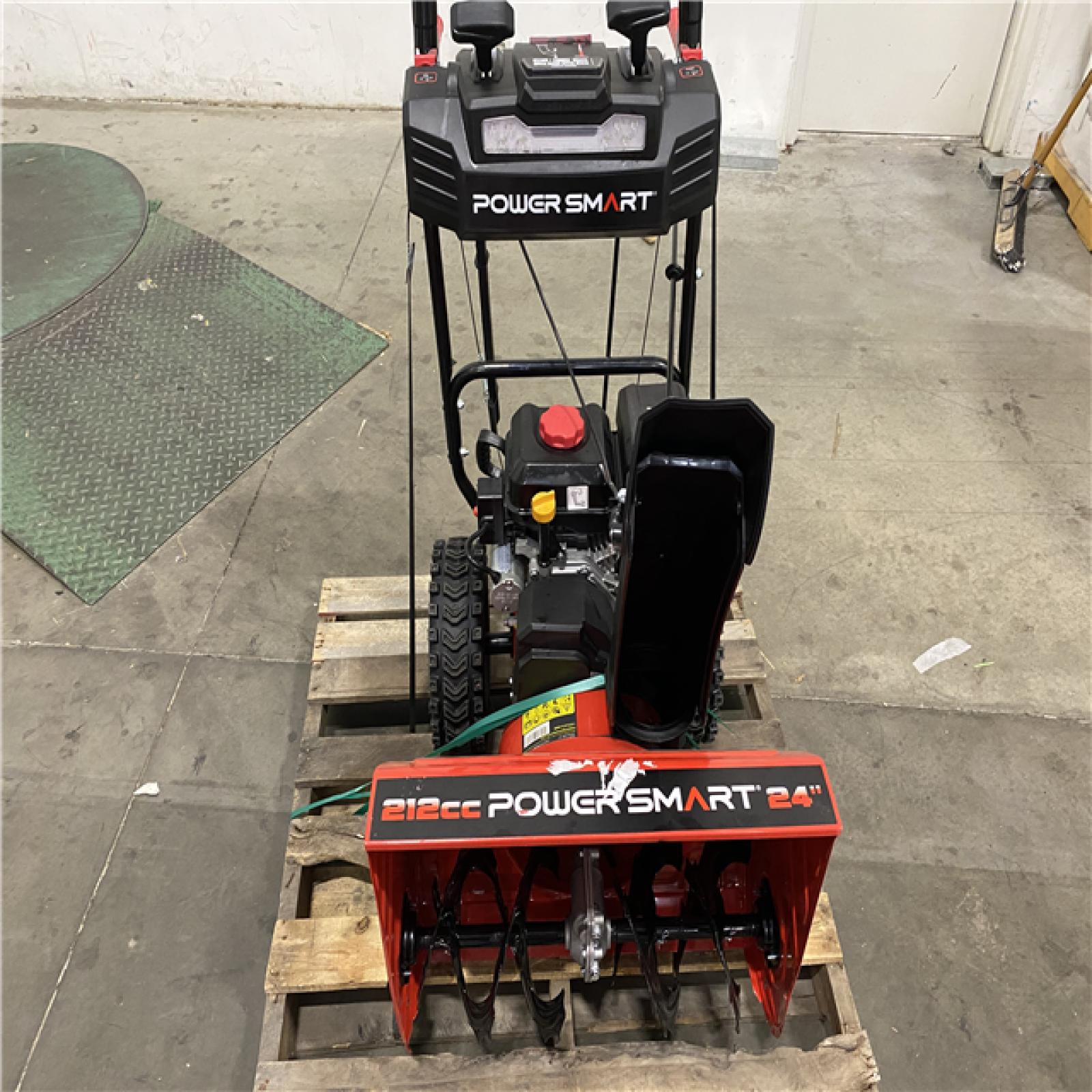 Dallas Location - As-Is PowerSmart 24'' Gas Snow Blower  212cc Self-Propelled Snow Thrower