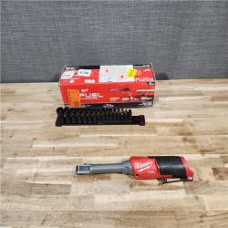 HOUSTON LOCATION - AS-IS Milwaukee FUEL INSIDER 12V Lithium-Ion Brushless Cordless 1/4 in. - 3/8 in. Extended Reach Box Ratchet (Tool-Only)