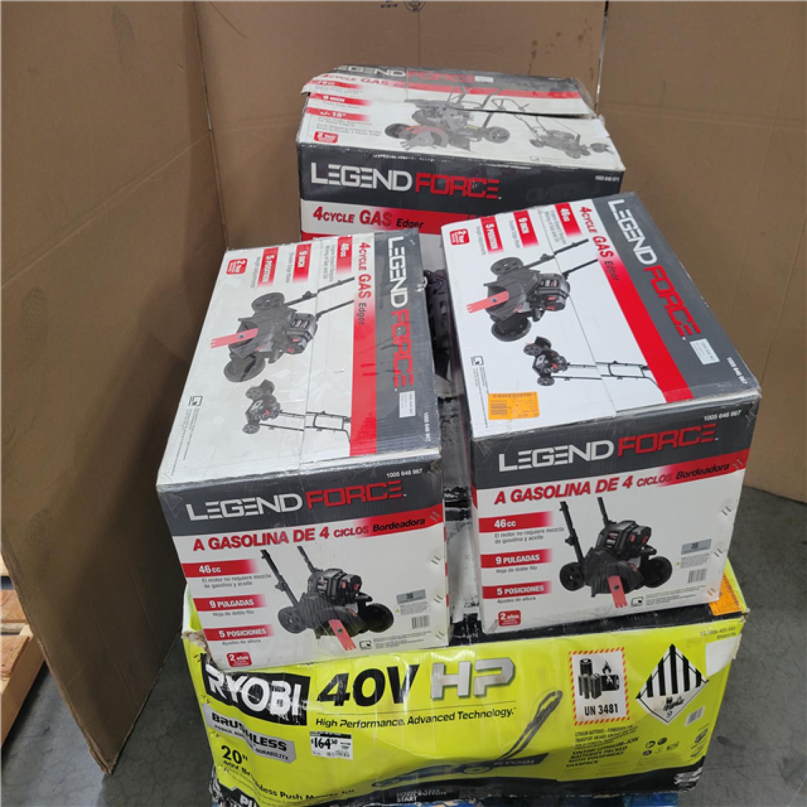 CALIFORNIA AS-IS OUTDOOR POWER EQUIPMENT