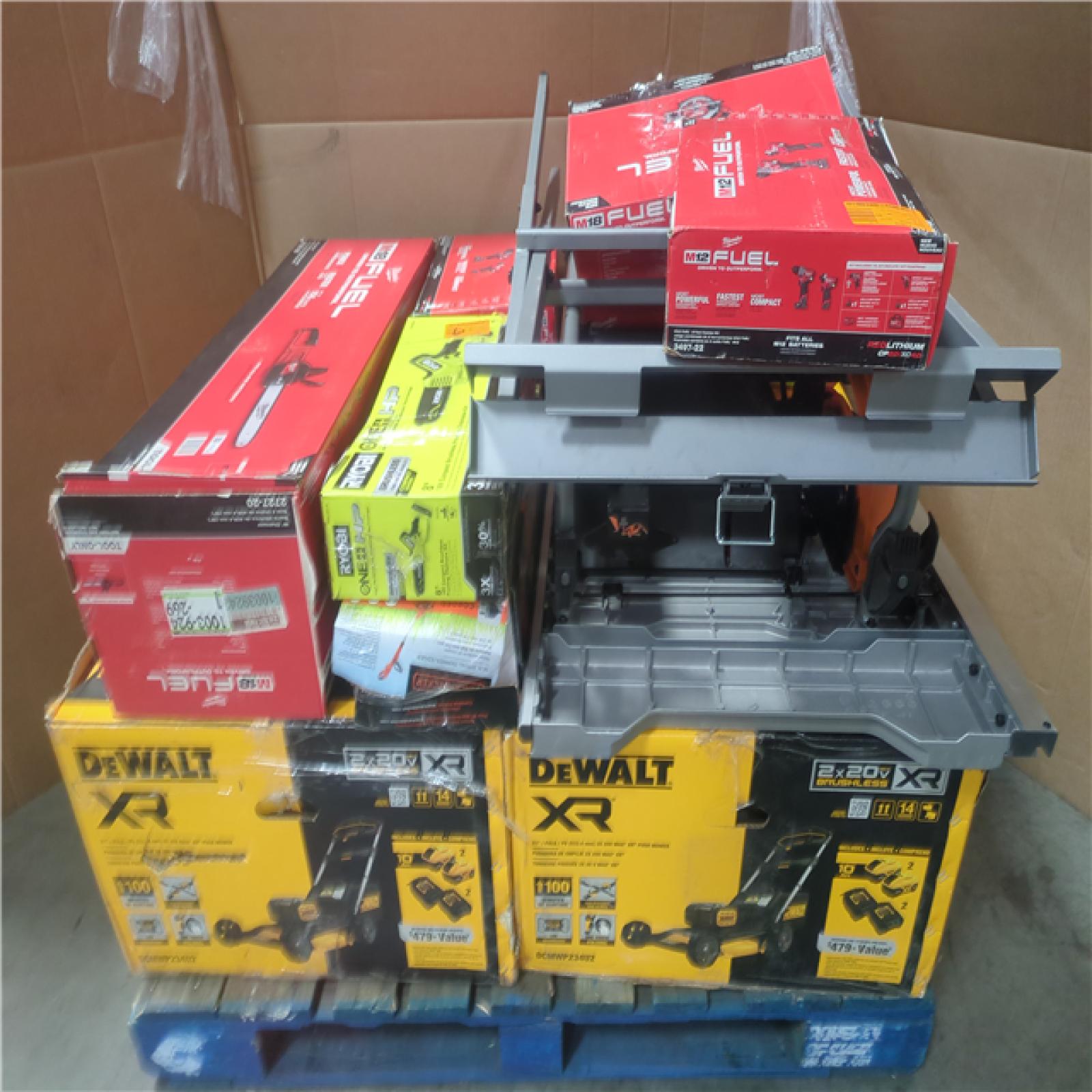 CALIFORNIA AS-IS TOOL PALLET
