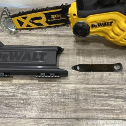 AS-IS DEWALT 20V MAX 8 in. Brushless Cordless Battery Powered Pruning Chainsaw (Tool Only)