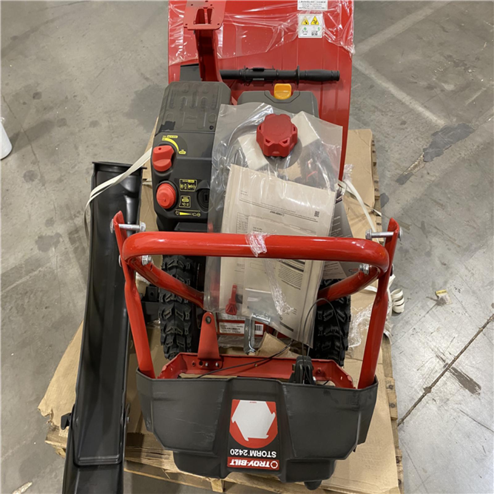 Dallas Location - As-Is Troy-Bilt Storm 24 in. 208 cc Two- Stage Gas Snow Blower