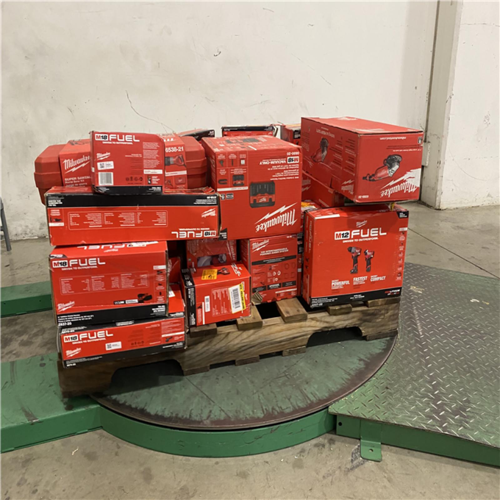 Dallas Location - As-Is MILWAUKEE Tool Pallet