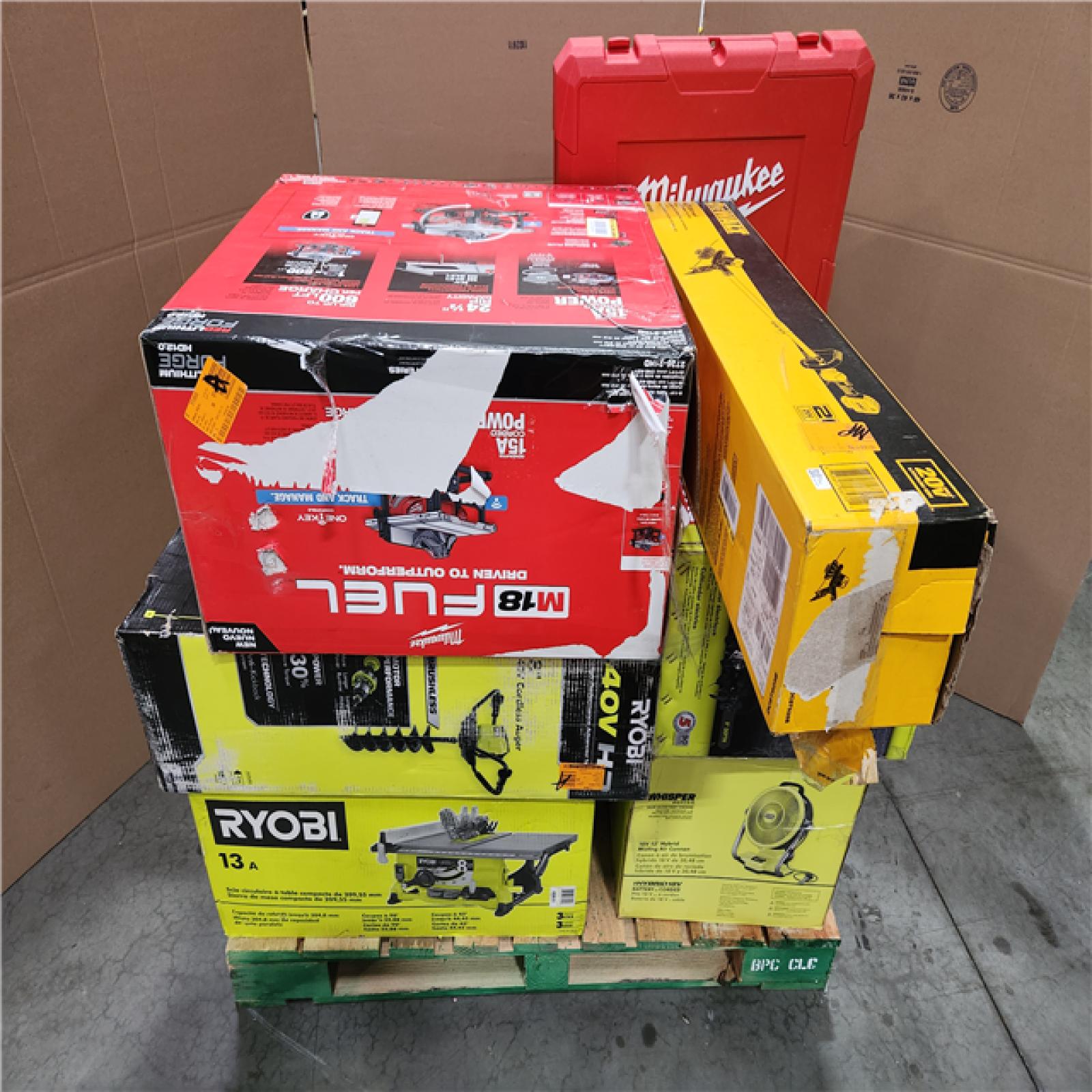 California AS-IS TOOL PALLET