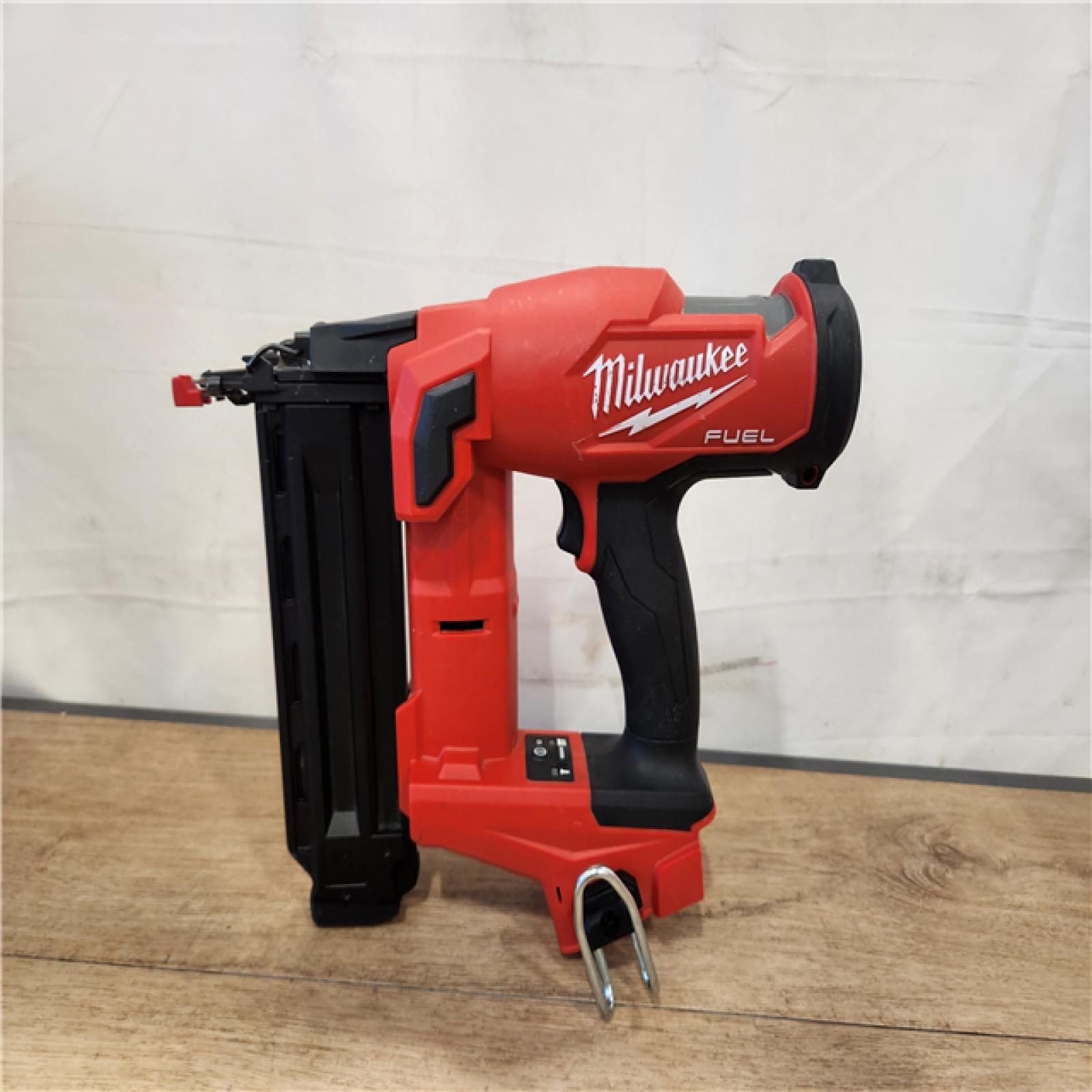 AS-IS- Milwaukee FUEL 18-Volt Lithium-Ion Brushless Cordless Gen II 18-Gauge Brad Nailer (Tool-Only)
