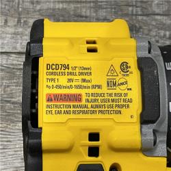 AS-IS DEWALT Atomic 20V Lithium-Ion Cordless Compact 1/2 in. Drill/Driver Kit