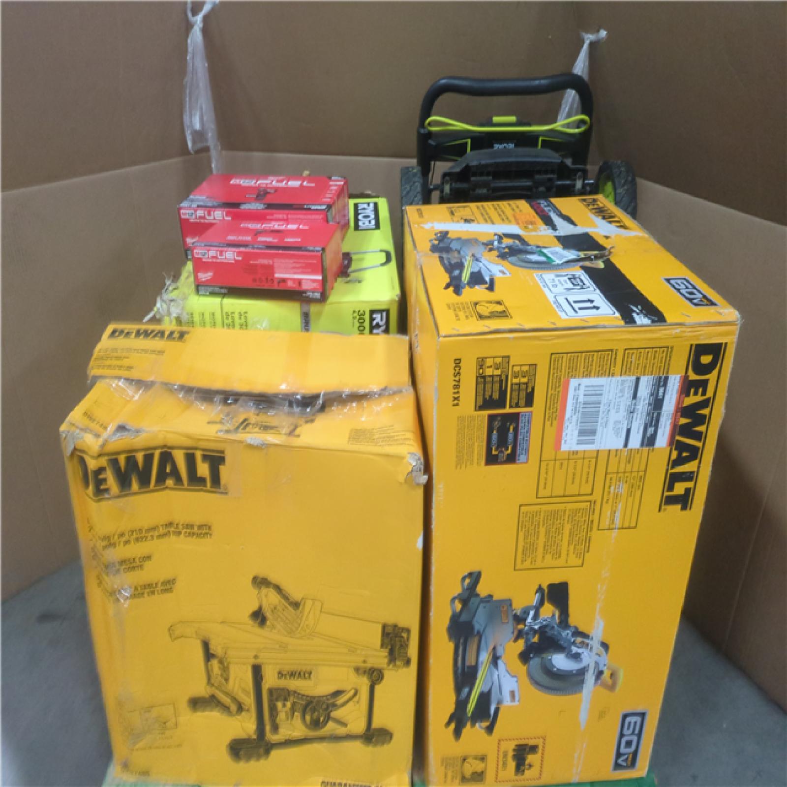 CALIFORNIA AS-IS TOOL PALLET
