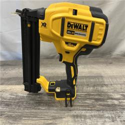 AS-IS DEWALT 20V MAX XR Lithium-Ion Electric Cordless 18-Gauge Brad Nailer (Tool Only)