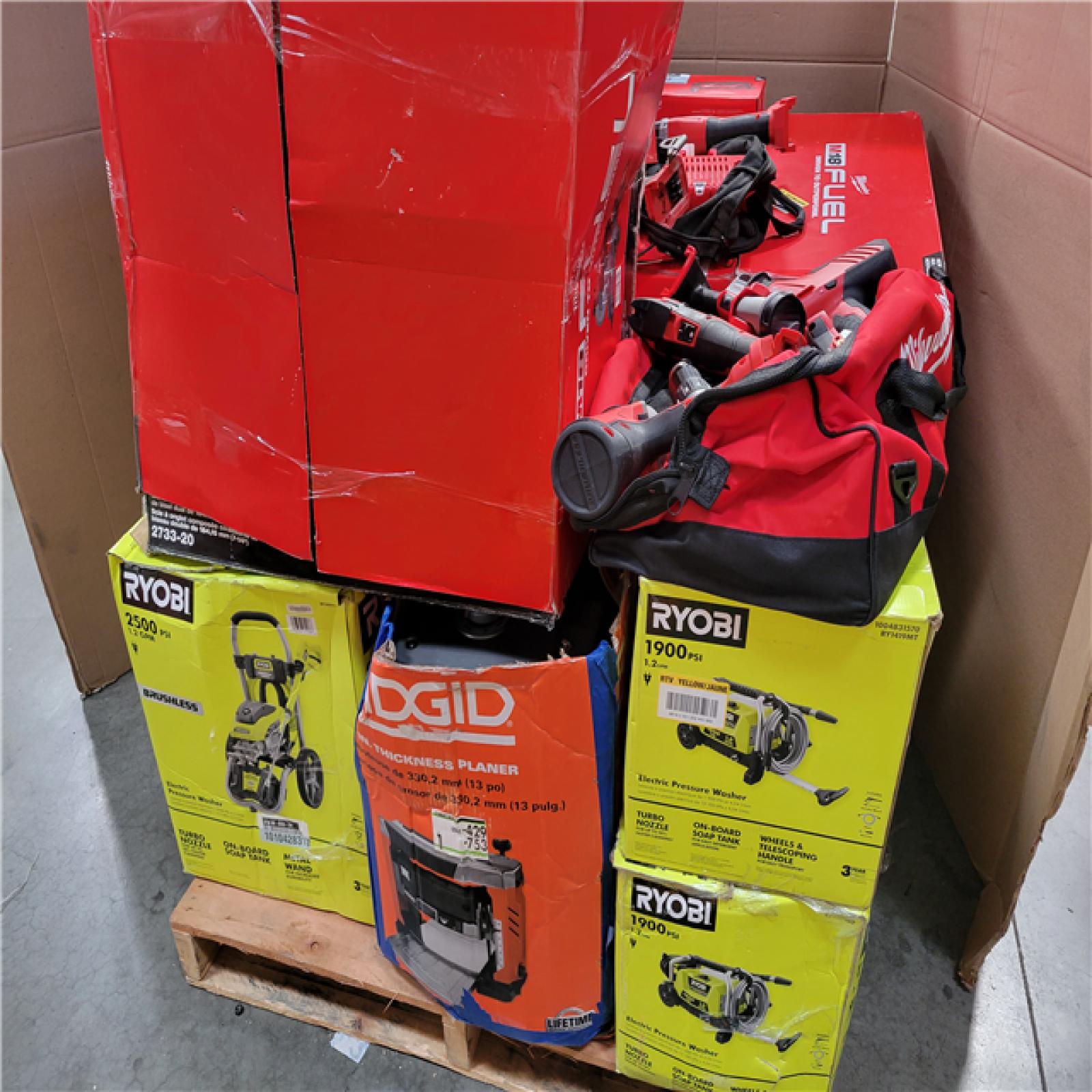 CALIFORNIA AS-IS TOOL PALLET